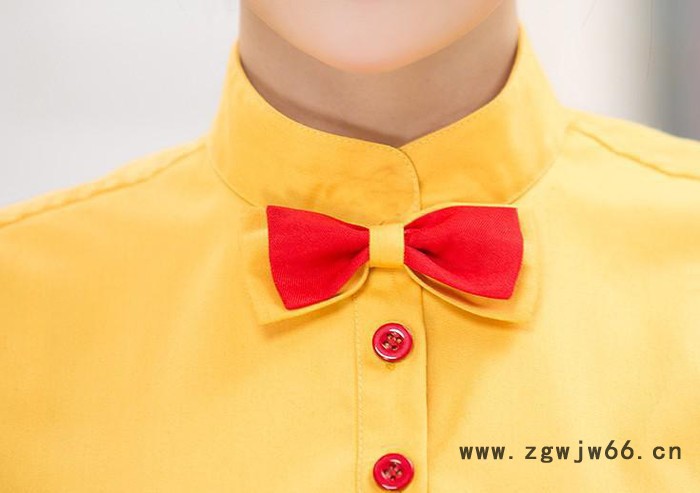 服务员 咖啡厅 前台 工作服 夏装餐饮火锅酒店饭店西餐 酒吧图3