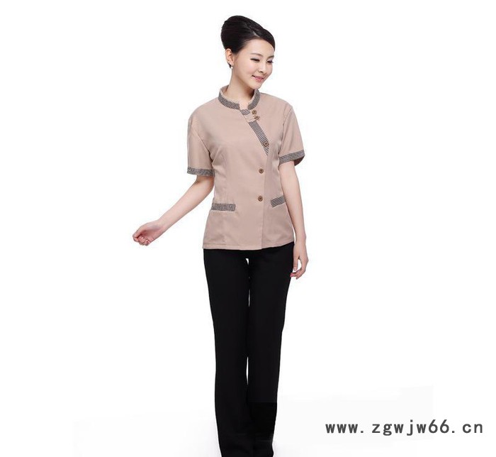 设计定做保洁服,PA制服工作服,酒店保洁服,物业保洁服图2