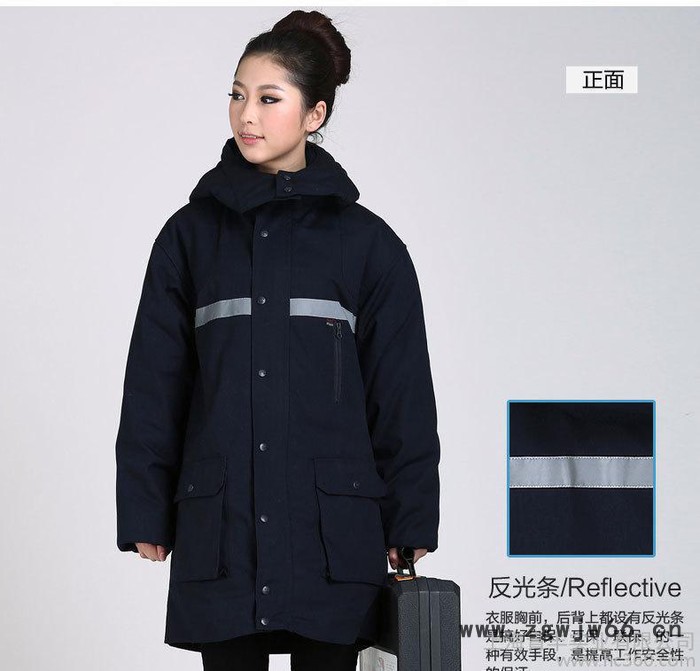 冬季工装 劳保工作服定做 厂服纯棉防寒保暖工程服定制图2