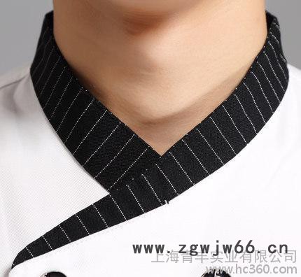 厨师服装长袖 酒店工作服秋冬装 饭店餐厅厨房厨师服制服男图3