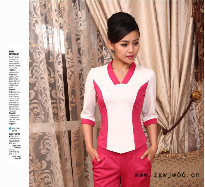 新款桑拿技师服足疗技师工作服技师性感制服新款舞台表演服定制图2