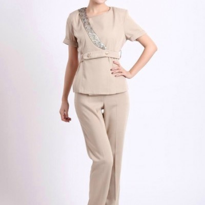 供应SPA会所工作服 新款美容师工作服足疗技师工作服,欢迎订购