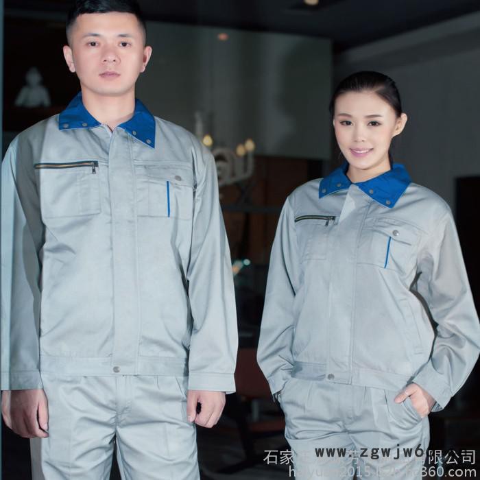 海源涤棉劳保工作服套装机修焊工专用防护劳保服春秋款工人工程服图9
