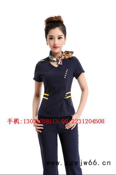 技师服 桑拿工作服 足疗工作服图5