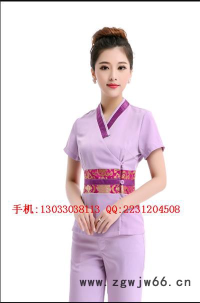 技师服 桑拿工作服 足疗工作服图6