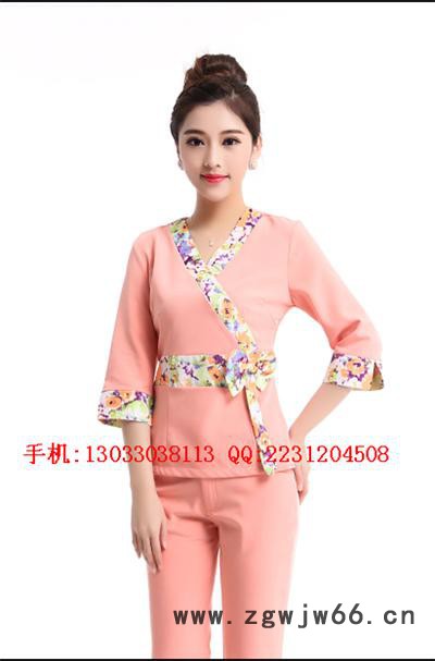 技师服 桑拿工作服 足疗工作服图7