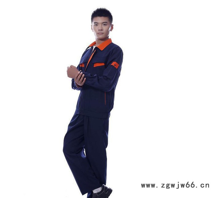 直销定做工作服 工厂制服订做 车间服劳保服装套装图3