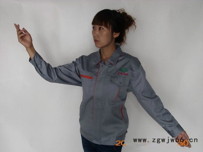 青青服装定做 男女车间厂服 劳保服 职业装 工作服图4