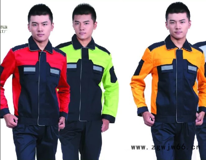 青青服装定做 男女车间厂服 劳保服 职业装 工作服图5