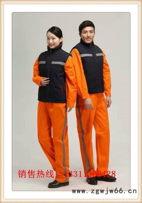 依郎 长袖纯棉夹克工作服定制物业维修工作服电力维修服装夹克衫厂服夏装工服图7