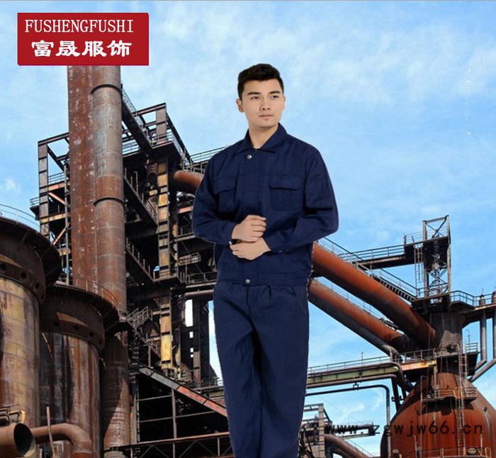2015春秋工作服长袖套装 劳保工程服 车间厂服汽修服工装定图2