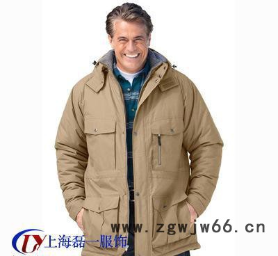 冬季工作服定做 连帽可脱卸防寒工装订做 上海工厂发货图2