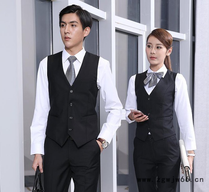 2017春季工装定制男士男装职业正装西服男女同款工作服图2