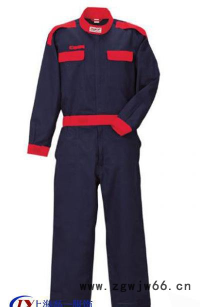 上海定做4S店汽修维修劳保服 全棉长短袖连体工作服图3