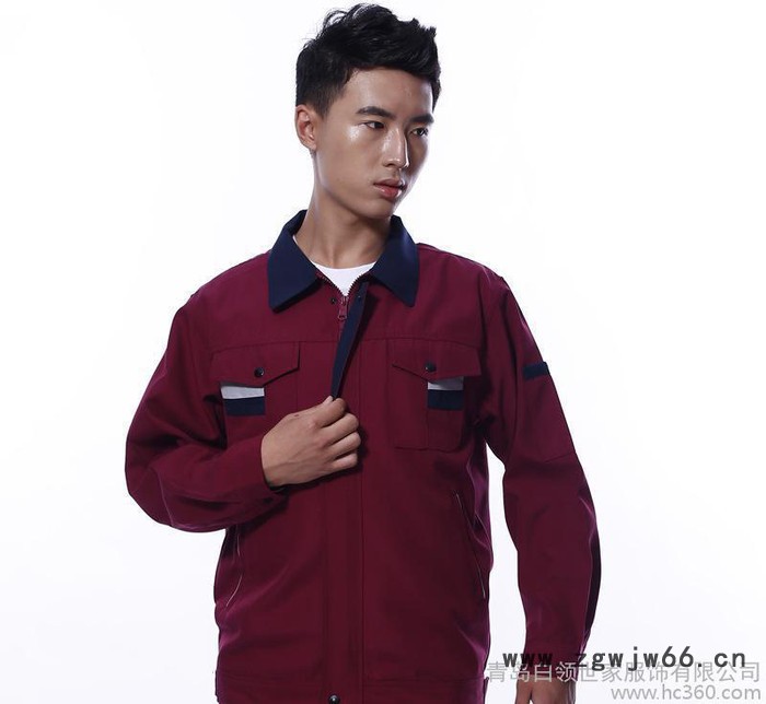 青岛 职业装加工 涤棉 工作服 厂服 工程服装 直销可定制工