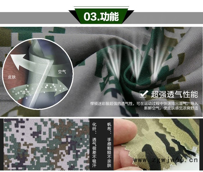 户外夏季迷彩服作训服装 军迷服装工作服套装男批发定制图7