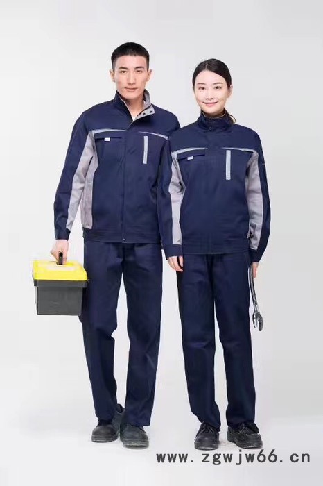 河南郑州服装工作服劳保服厂服批发订制 郑州服装批发图4