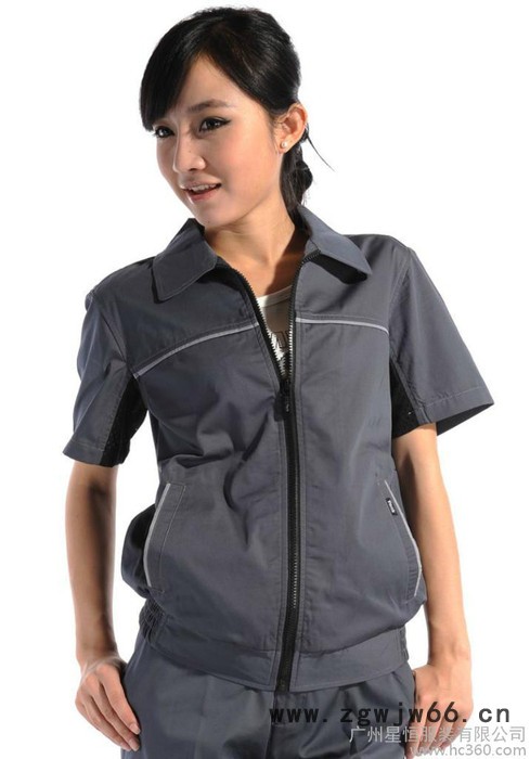 供应定做番禺市桥夏季工作服厂服图3