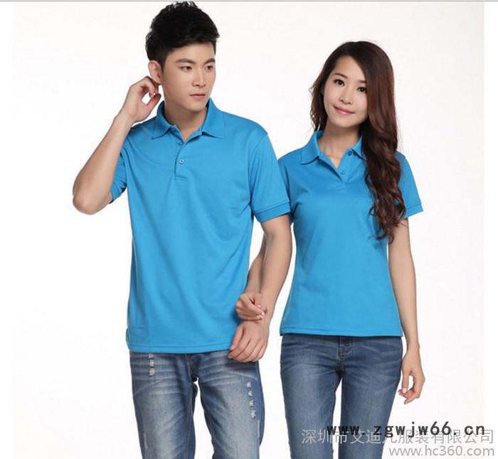 短袖翻领男士polo工作服定制工衣订做文化广告衫印字 定做T图2