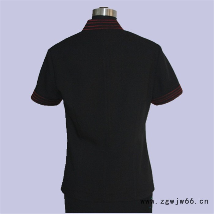 库存雪蒙制衣XM023酒店餐饮制服、工作服