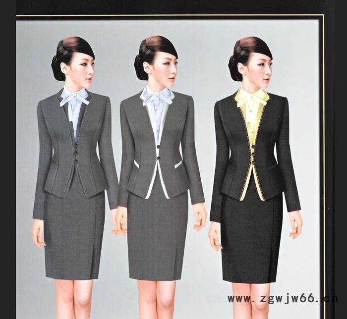高端定制职业装 商务正装 写字楼白领制服工作服 学生面试装