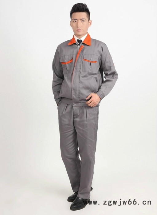 春秋长袖工作服男汽修服 劳保服上衣工装工程服工衣套装