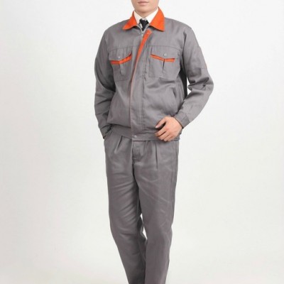 春秋长袖工作服男汽修服 劳保服上衣工装工程服工衣套装