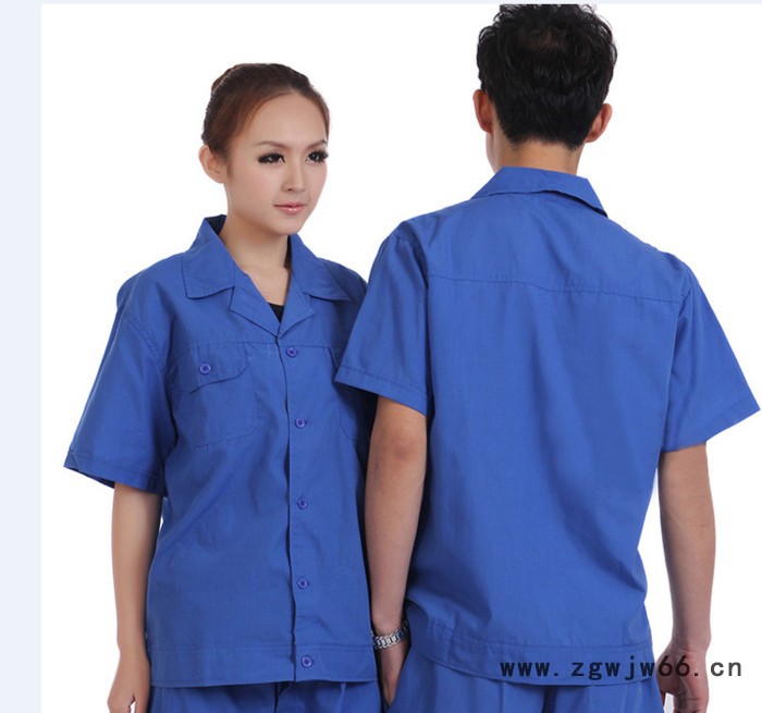 绿洲供应夏季工装,工衣,工作服订做,夹克衫厂家图2