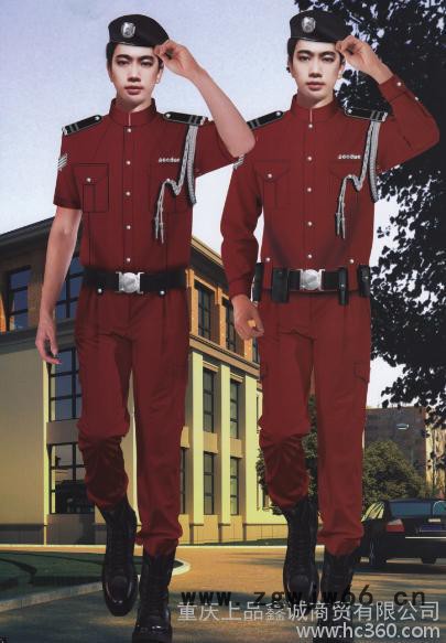 供应上品鑫诚服饰定做重庆保安夏装工作服定做