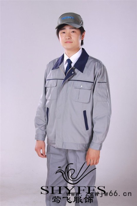 供应工厂工作服|工厂服定制|上海工厂服新款|图3