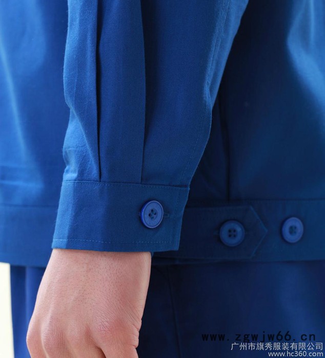 供应秀夏装工作服 套装  短袖工服图3