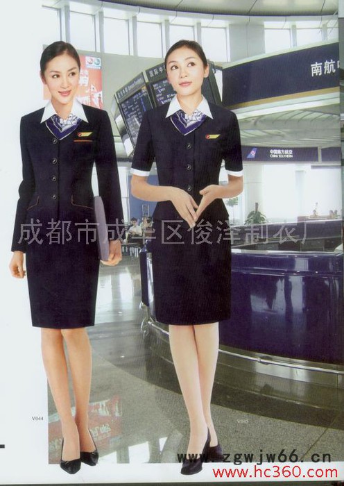 供应成都航空制服，成都电信工作服，西服定做