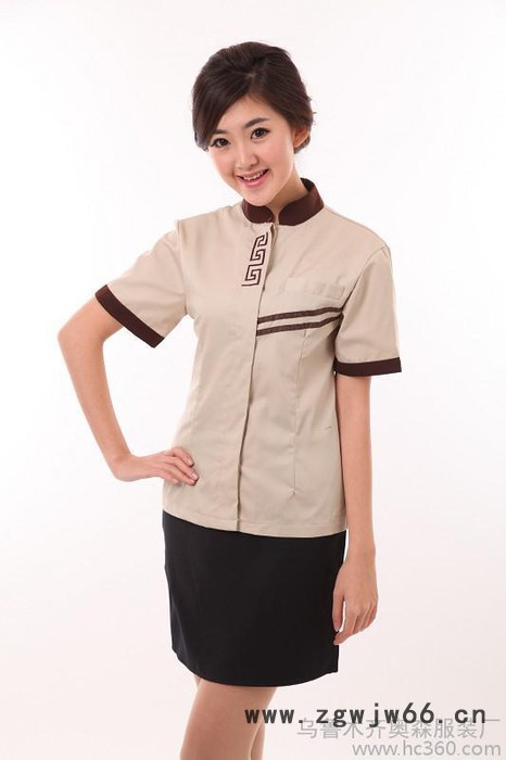 奥森制服 AS-QD09 供应 乌鲁木齐工作服 乌鲁木齐保洁服定做  新疆保洁服装定做  乌鲁木齐服装厂  新疆服装厂图3