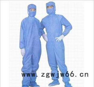 蓝色防静电连体服包鞋帽， 防静电工作服码数齐全颜色图2