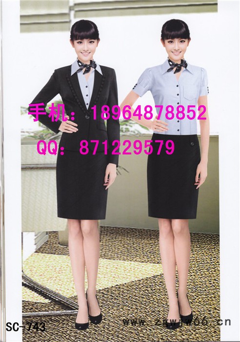 供应亿妃服饰商场珠宝营业员工作服订做厂家图3