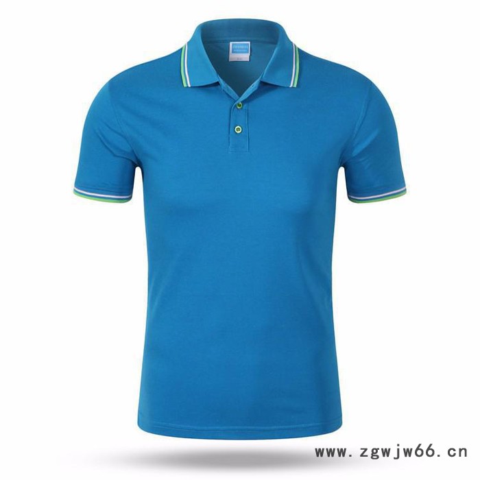 全绒棉间色翻领工作服定制图2