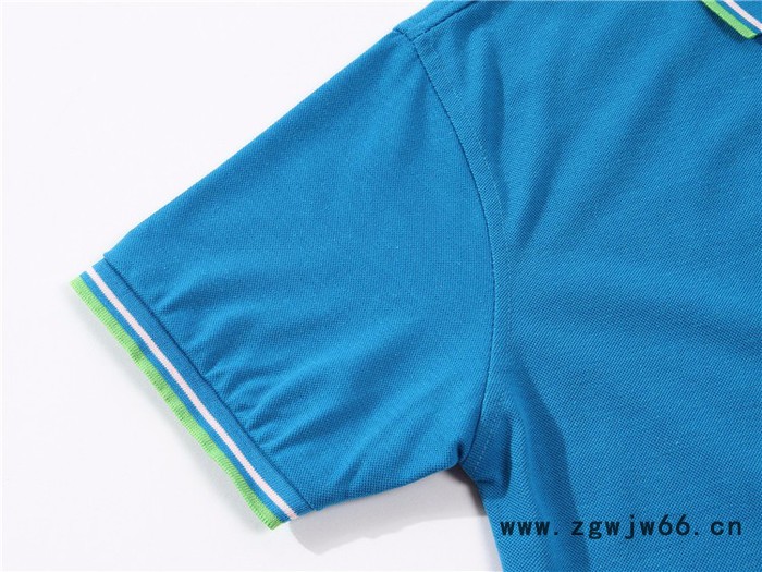 全绒棉间色翻领工作服定制图5