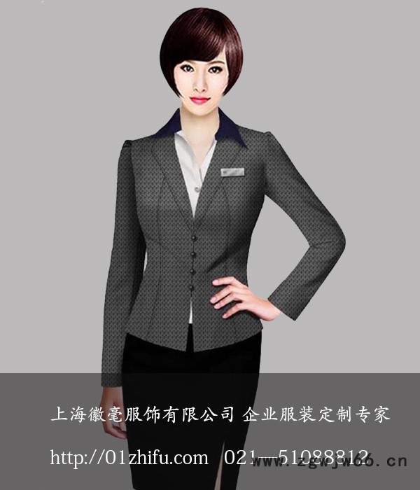 定做定做酒店服装 行政文员装 企业办公装 职业装定做厂家 酒店工作服图4