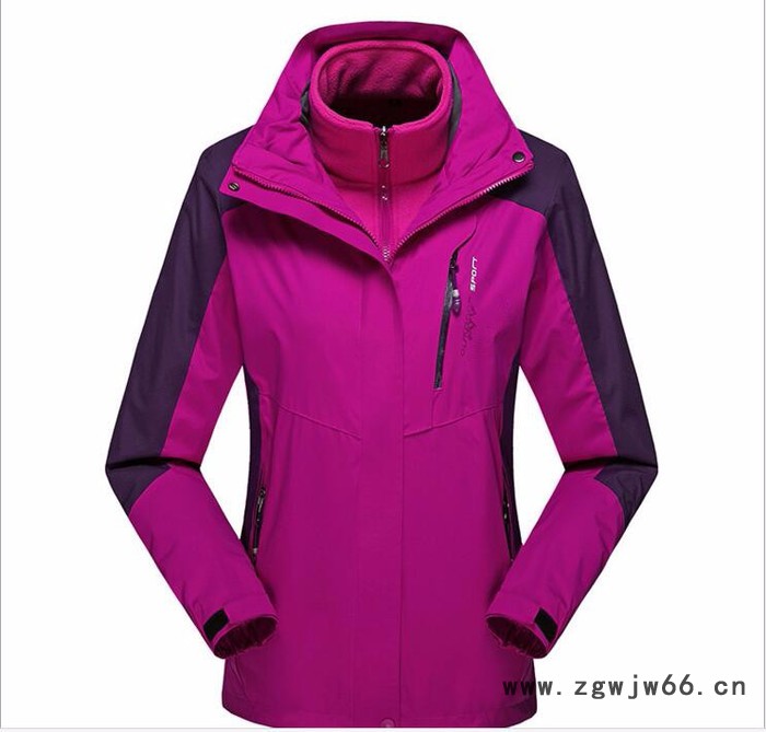 成都三合一两件套冲锋衣工作服定制防寒保暖工作服登山服定做LOGO图8