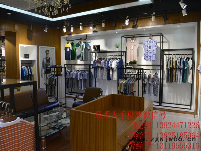 广州卡宾休闲男装折扣尾货批发广州名都汇品牌尾货网制服、工作服图3