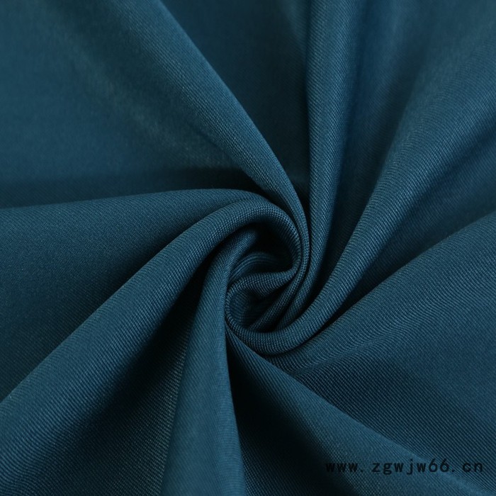 工厂现货供应全涤单面斜纹工装呢 精工呢布料 专用工作服 厂服围裙用布图3