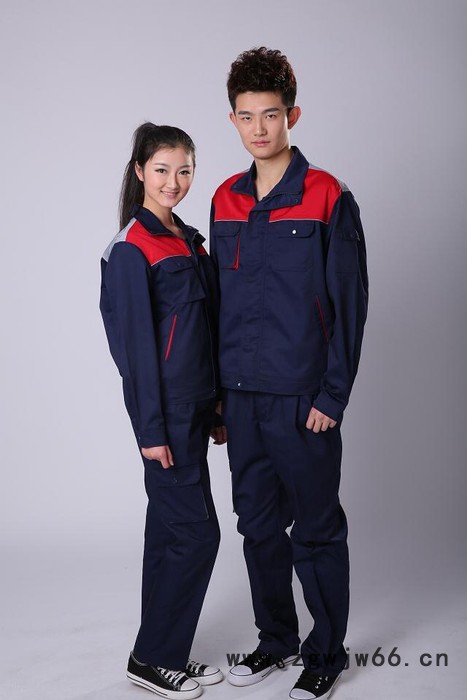 青青服装厂 劳保服 工作服定做、职业装 男女长袖 套装