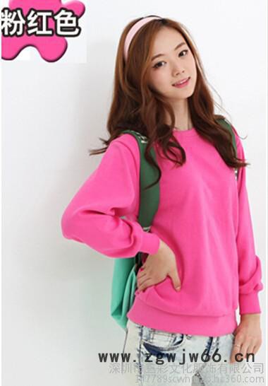 定制长袖T恤班服定做卫衣DIY衣服文化衫工作服来图印字订做广告衫图5