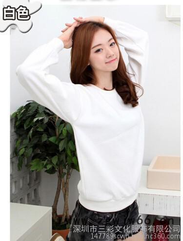 定制长袖T恤班服定做卫衣DIY衣服文化衫工作服来图印字订做广告衫图3