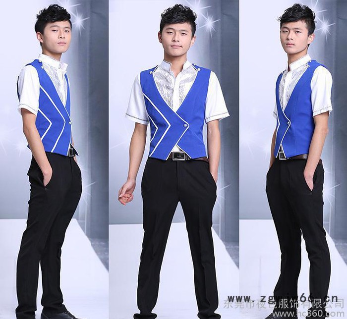 会所男款服装夜总会酒店男服务员工作服 少爷服 摩登系列 少爷图3