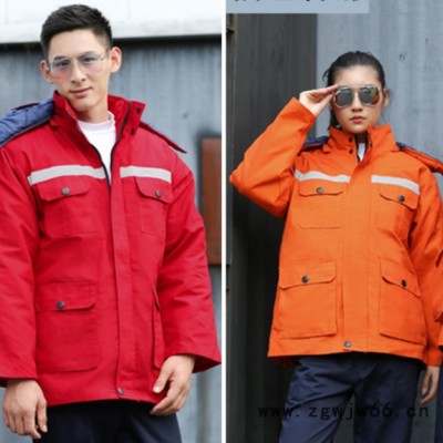 普通工装西安工作服价格 西安棉衣工服