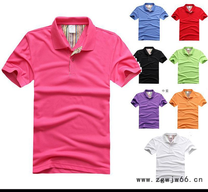 夏季翻领短袖POLO 定做文化衫广告衫订做工作服定制T恤促销图2