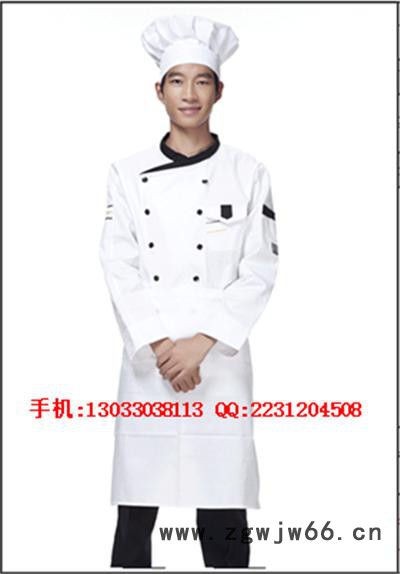西式餐厅厨师 厨师工作服 日式料理工作服图3