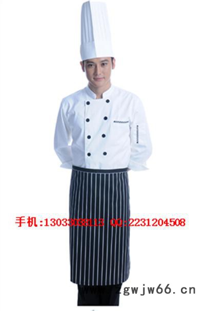 西式餐厅厨师 厨师工作服 日式料理工作服图5