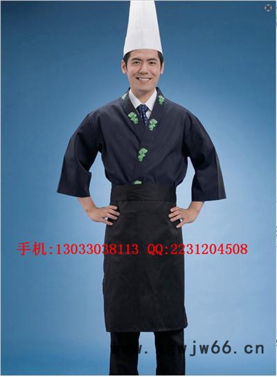 西式餐厅厨师 厨师工作服 日式料理工作服图2